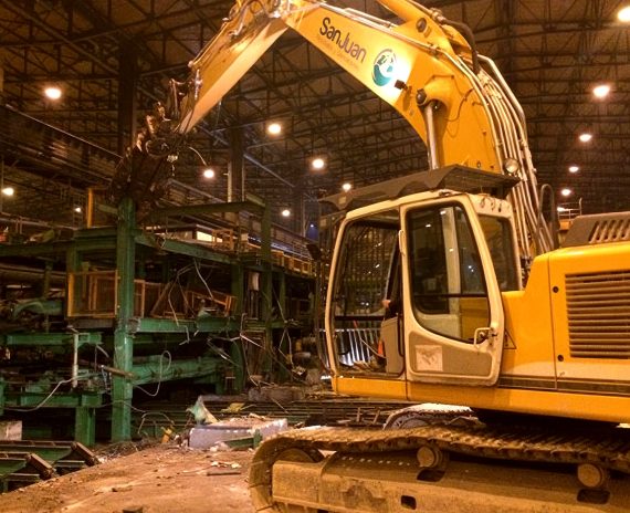 Desguace industrial